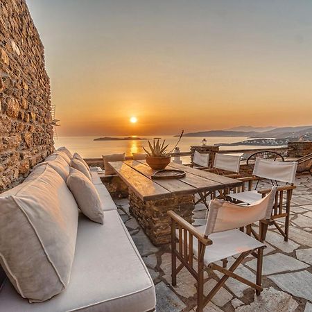 Irida Villa - Sea & Sunset Flats By Explore Andros Батси Экстерьер фото