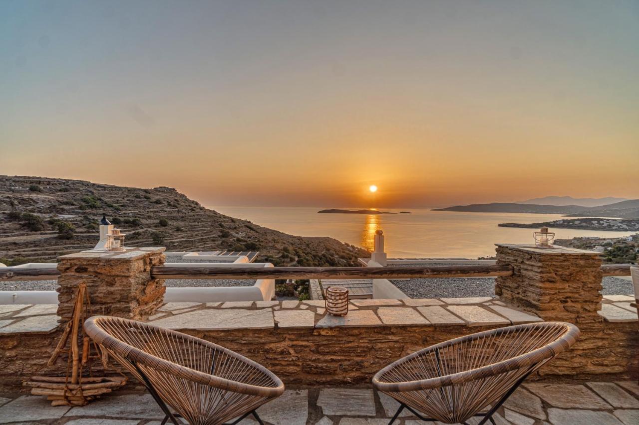 Irida Villa - Sea & Sunset Flats By Explore Andros Батси Экстерьер фото
